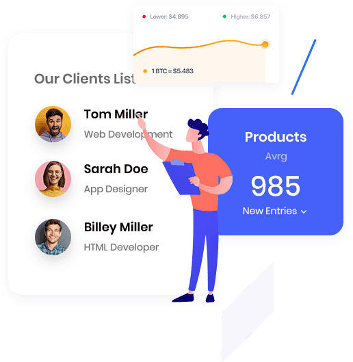 Analytics reporting interface tracking framework matrix visualization layout