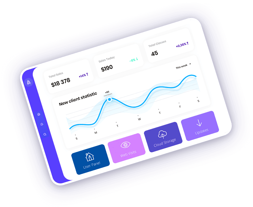 E-commerce real-time store transaction dashboard statistics analysis blueprint chart mockup