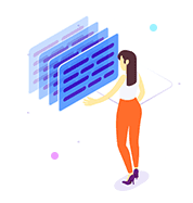 Blockchain Consulting & Strategy platform overview graphic representation