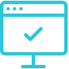 Secure Live Data line graphic vector icon metadata