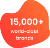 Fifteen thousand world class brands counter marker layer